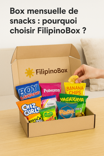 Box mensuelle de snacks : pourquoi choisir Filipino Box ? 📦